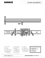 Preview for 4 page of Equinox Systems EQLED65 Giga Bar System User Manual