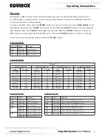 Preview for 5 page of Equinox Systems EQLED65 Giga Bar System User Manual