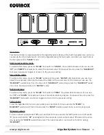 Preview for 11 page of Equinox Systems EQLED65 Giga Bar System User Manual