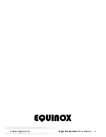 Preview for 16 page of Equinox Systems EQLED65 Giga Bar System User Manual