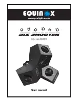 Предварительный просмотр 1 страницы Equinox Systems EQLED76 Six Shooter User Manual