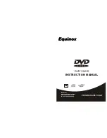 Предварительный просмотр 1 страницы Equinox Systems Equinox DVD1045E Instruction Manual