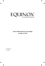 Предварительный просмотр 1 страницы Equinox Systems ESP-2 MI Installation Manual