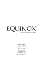 Предварительный просмотр 48 страницы Equinox Systems ESP-2 OPTO Installation And User Manual