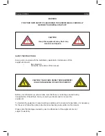 Preview for 2 page of Equinox Systems Explo Strobe EX-2500 User Manual