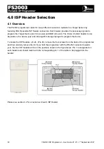 Preview for 61 page of Equinox Systems FS2003 User Manual