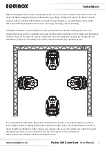 Preview for 7 page of Equinox Systems Fusion 200 Zoom Spot User Manual