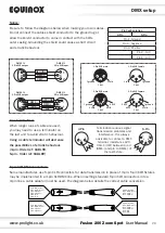 Preview for 23 page of Equinox Systems Fusion 200 Zoom Spot User Manual