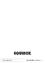 Preview for 28 page of Equinox Systems Fusion 200 Zoom Spot User Manual