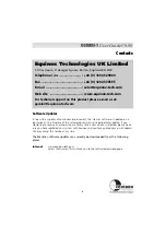 Предварительный просмотр 5 страницы Equinox Systems GEMINI-1 User Manual