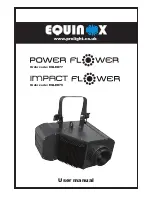 Equinox Systems Impact Flower EQLED79 User Manual preview