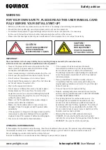 Preview for 2 page of Equinox Systems Interceptor MKII User Manual