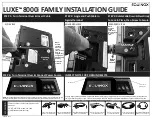 Preview for 2 page of Equinox Systems LUXE 8000i Series Installation Manual