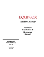 Предварительный просмотр 5 страницы Equinox Systems Megaport SS Serial I/O Board Series Hardware Installation & Reference Manual