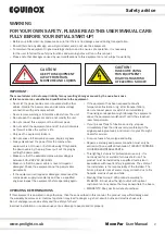 Preview for 2 page of Equinox Systems MoonPar User Manual