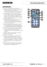 Preview for 10 page of Equinox Systems MoonPar User Manual