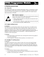 Preview for 73 page of Equinox Systems PPM3 MK2 User Manual