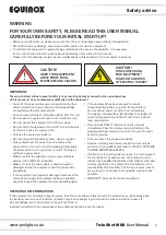 Предварительный просмотр 2 страницы Equinox Systems Twin Shot MKII Electric Confetti Launcher User Manual