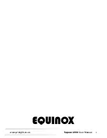 Preview for 8 page of Equinox Systems Vapour 1000 User Manual