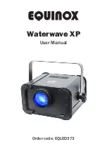 Предварительный просмотр 1 страницы Equinox Systems Waterwave XP User Manual