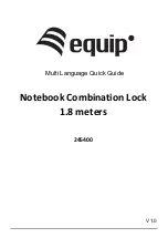 Предварительный просмотр 1 страницы Equip 245400 Quick Manual