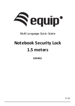 Предварительный просмотр 1 страницы Equip 245401 Quick Manual