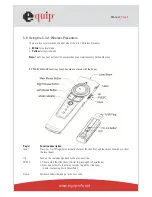 Preview for 6 page of Equip 3-In-1 Omni Directional Wireless Presenter Manual