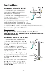 Preview for 2 page of Equip 5GF Series Installation And Maintenance Instructions