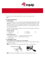 Preview for 1 page of Equip 610027 User Manual
