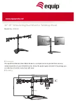 Предварительный просмотр 1 страницы Equip 650118 Quick Start Manual