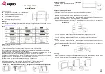 Preview for 2 page of Equip Universal 650300 Quick Installation Manual