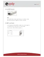 Preview for 4 page of Equip USB 2.0 Ultimate Card Reader Manual
