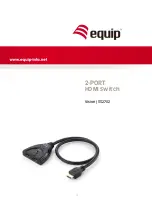 Preview for 6 page of Equip Vision 332702 Manual