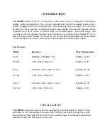 Preview for 3 page of Equipex FC-26 Operation Manual