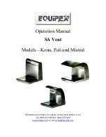 Предварительный просмотр 1 страницы Equipex Kona Operation Manual