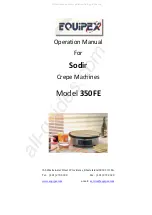 Equipex SODIR 350-FE Operation Manual preview