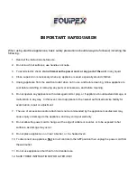 Preview for 2 page of Equipex Sodir CS0E Operation Manual