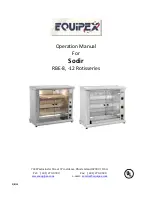 Предварительный просмотр 1 страницы Equipex SODIR RBE-12 Operation Manual