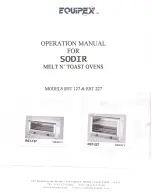 Equipex SODIR RST-127 Operation Manual предпросмотр