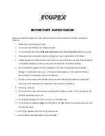 Предварительный просмотр 2 страницы Equipex Sodir Warm-It Double Operation Manual