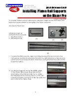 Equipment Zone Blazer Pro Quick Reference Manual preview