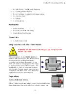 Предварительный просмотр 23 страницы Equipment Zone Fast T-Jet 3 User Manual