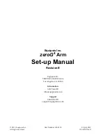 Equipois zeroG4 Arm Setup Manual preview