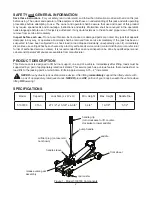 Preview for 2 page of EQUIPRITE 5100790 Operating Instructions & Parts Manual