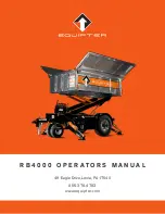Equipter RB4000 Operator'S Manual preview
