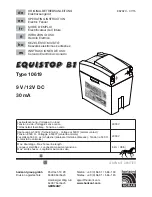 EQUISTOP B1 10619 Operating Instruction предпросмотр