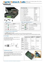 Equitel E411 Installation Manual предпросмотр