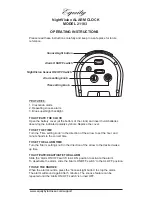 Preview for 1 page of Equity nightvision 21103 Operating Instructions