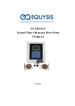 EQUYSIS ULTRA-E-F Manual предпросмотр