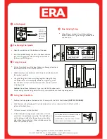 Preview for 2 page of ERA 3000 Series Fitting Instructions